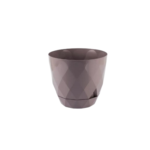 Вазон Yakamoz Saksi 0,65л сірий ELIF