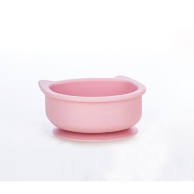 Тарелка детская FreeON Kitty, силіконова pink (46330) | Зображення 1