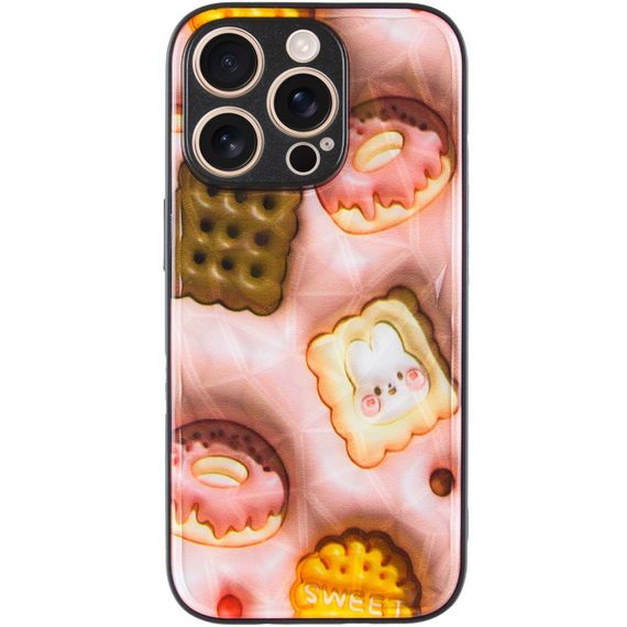 TPU+PC чохол Prisma Fluffie для Apple iPhone 16 Pro (6.3") Sweet | Зображення 1
