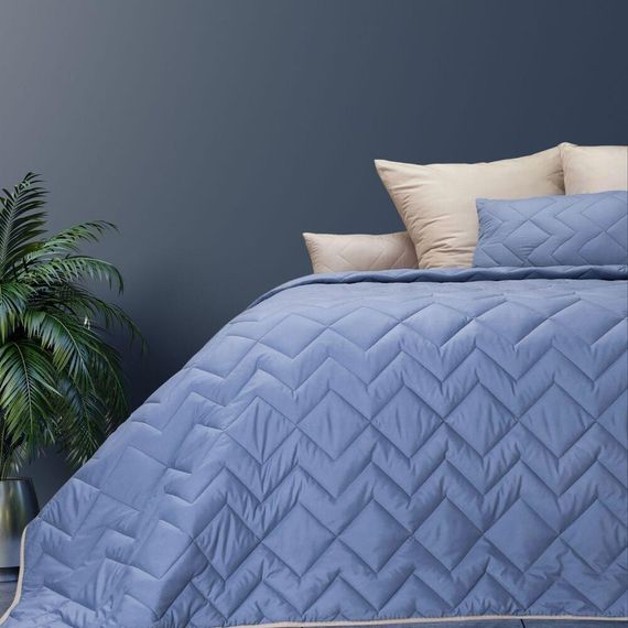 Покривало IDEIA 87026 Україна 240*260  Мікрофібра Сірий