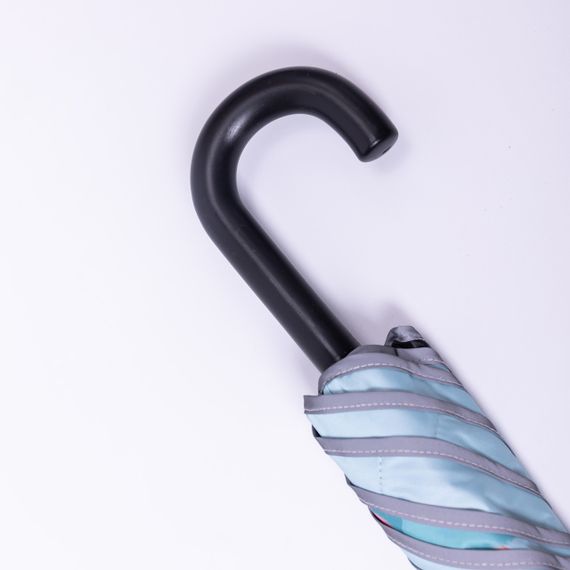 Парасолька дитяча механічна елегантна з принтом міцна надійна з поліестеру діаметр 90 см HP-23-13R | Зображення 1