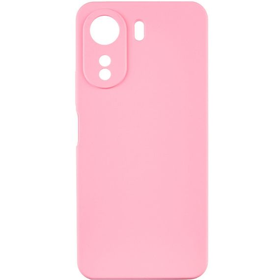 Чохол Silicone Cover Lakshmi Full Camera (AAA) для Xiaomi Redmi 13C / Poco C65 Рожевий / Light pink