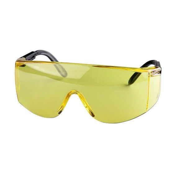Окуляри захисні жовті, полікарбонат, нейлон INTERTOOL SP-0099 | Зображення 1