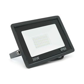 Прожектор SLIM LED RITAR RT-FLOOD30A, 30W, SMD2835, IP65, 2400Lm, 6500K (100%), Ra>70, 141*106*28mm, Black