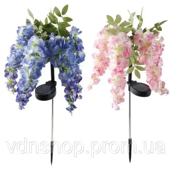 Уличная декоративная солнечная лампа с датчиком движения, водонепроницаемая, 2шт  70см | Зображення 1