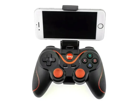 Бездротовий джойстик Terios T-3 для Android iOS PC PS3 TV Box Smart TV Black | Зображення 3
