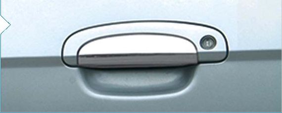 Накладки на ручки (4 шт) OmsaLine - Итальянская нержавейка для Hyundai Getz