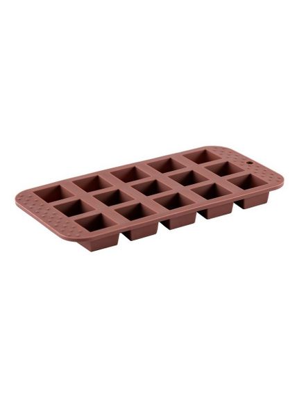 Силиконовая форма для конфет Gipfel GP-2131 21х10 см коричневая