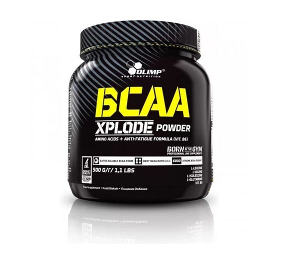 Амінокислота BCAA для спорту Olimp Nutrition BCAA Xplode 500 g /50 servings/ Lemon