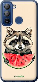 Чохол на Tecno POP 5 LTE BD4 Єнотик з кавуном "4605u-2639-2448"