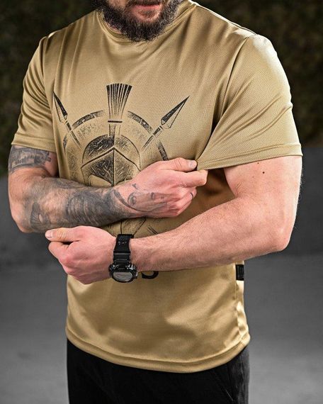 Тактична волога відводна футболка OBLIVION Ares coyot ДЛ7054 | Зображення 3