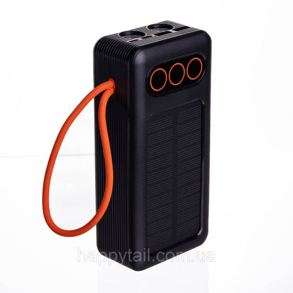 Повербанк зі швидким заряджанням та 3 шнурами 30000 mAh портативний зарядний пристрій powerbank заряджання для телефона HP-N56 | Зображення 1