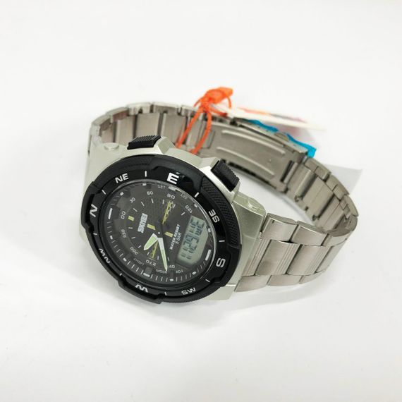 Військовий годинник спецслужб SKMEI 1370SI, Військовий годинник з секундоміром, Годинники спортивні RV-63 | Зображення 7