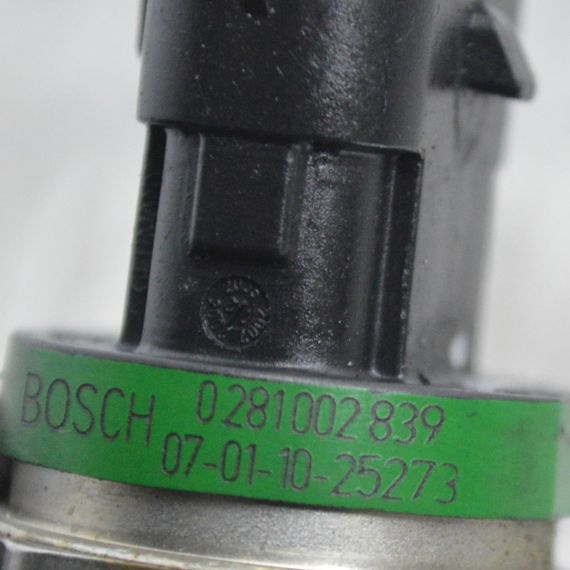 Датчик тиску палива в рейці 2.2 DCI Renault Laguna Vel Satis Рено Лагуна Вел Сатис 0281002839 H8200610764 | Зображення 3