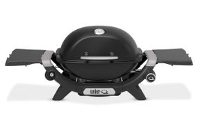 Газовий гриль Weber Q1200N Black з бічними столиками 1501070 Код: 012982