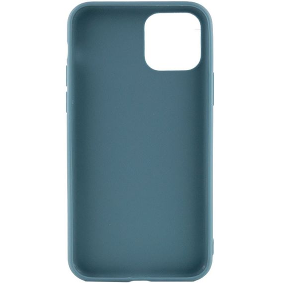Силиконовый чехол Candy для Apple iPhone 14 (6.1") Синий / Powder Blue | Зображення 1