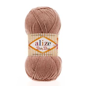 Пряжа Alize Baby Best No 354 (Алізе Бебі Бест) – 10% Бамбук, 90% Антипілінг Акрил, 100г/240м