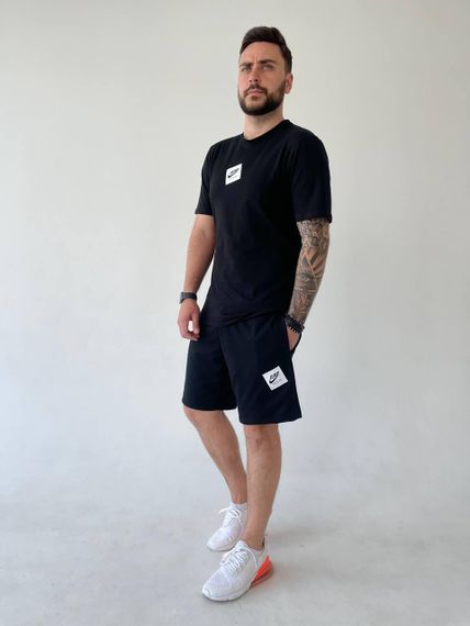 Чоловічий літній костюм Nike чорний | Зображення 1