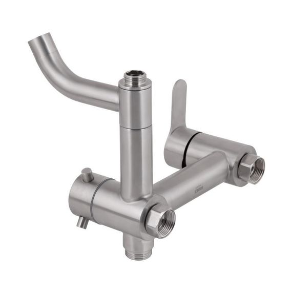 Душевая система универсальная Brinex Pure 1030 на 3 потребителя  Nickel BRIPUR1030NKL | Зображення 4