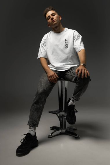 Футболка "ECHO OF TIME" White XL | Зображення 2