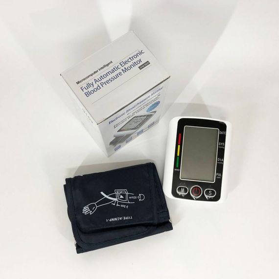 Автоматический тонометр для контроля давления LUX, Тонометр с широкой манжетой, Измеритель давления VH-37 | Зображення 9