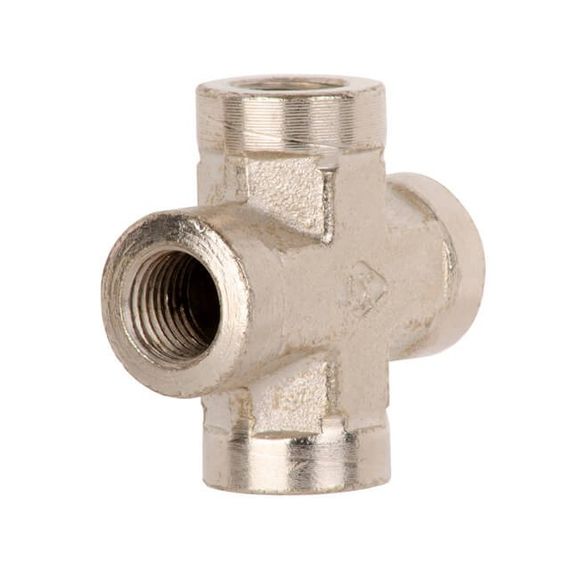 Хрестове з'єднання з внутрішньою різьбою 1/4" INTERTOOL PT-1864 | Зображення 1