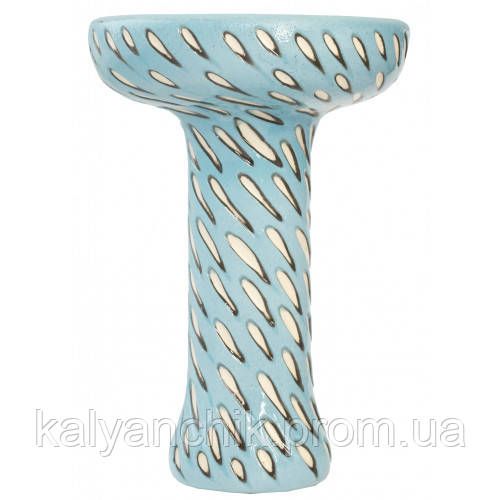 Чаша для кальяну ETNA Phunnel Cut Glaze Soft Blue