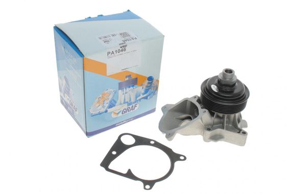 Помпа води BMW 3 5 7 X5 320d 330d 330xd 330Cd 520d 730d 730Ld 3.0d 01-08 R B  6 лоп.  6 кан.  PA1046 | Зображення 6