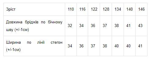 Бриджі для хлопчика Носи своє 140 Сірий (p-7804-74772) | Зображення 1