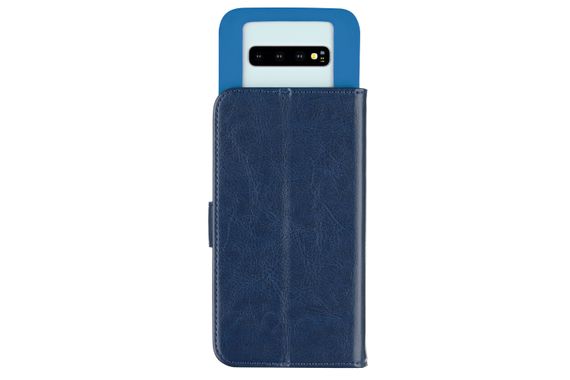 Чехол 2Е Basic для смартфонов 4.5-5`` (&lt; 140*70*10 мм), ECO LEATHER, Navy (2E-UNI-4.5-5-HDEL-NV) | Зображення 3