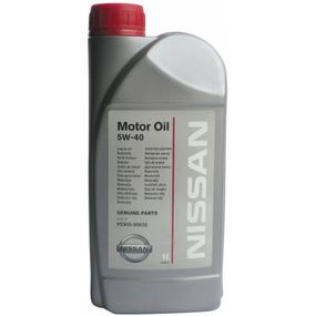 Моторное масло Nissan Motor oil 5W-40, 1 л. (7159)