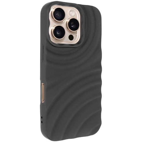 Чохол TPU MonoWave для Apple iPhone 16 Pro (6.3") Pink Black