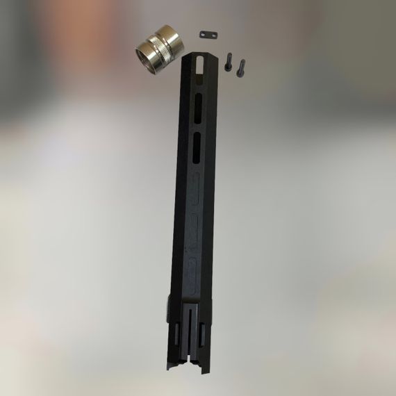 Цівка алюмінієва 30 см для AR15 з планкою Пікатінні та M-LOK, колір – Чорний, LD Turkish | Зображення 7