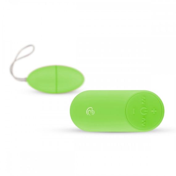 Віброяйце з пультом Easytoys Remote Control Vibrating Egg, зелене Sex Aura | Зображення 2