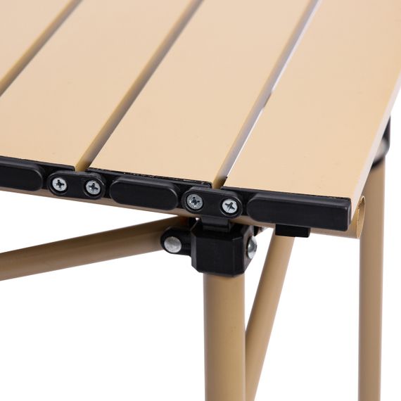 Стіл для пікніка складаний 50 x 53 x 50 см бежевий | Зображення 3