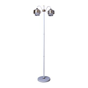Торшер LK-729F/2 E27 WH+FG