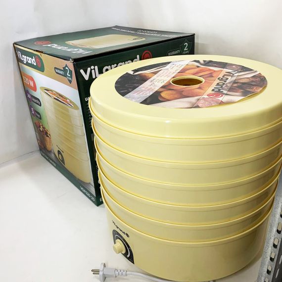 Сушарка для фруктів VILGRAND, Електронна сушарка для фруктів Хороша овочів якісний AU-44 | Зображення 7