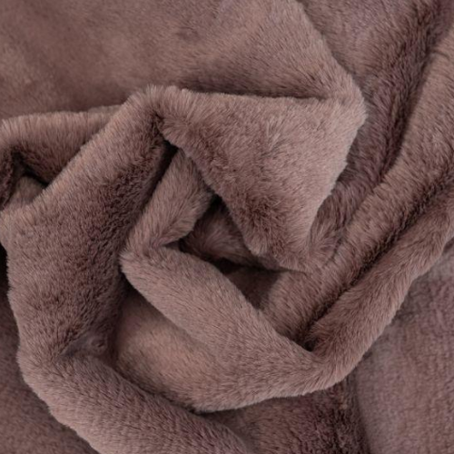 Килимок для підлоги з еко-хутра ТМ Dariana Moonbeam 50*60 см горіховий | Зображення 1