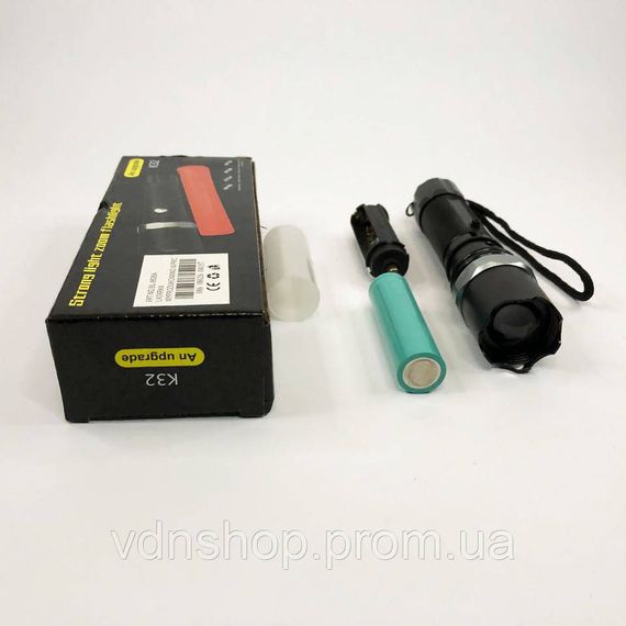 Потужний ліхтарик для дому із зарядкою Bailong 8626, Ударостійкий водонепроникний ліхтар EO-97 | Зображення 2