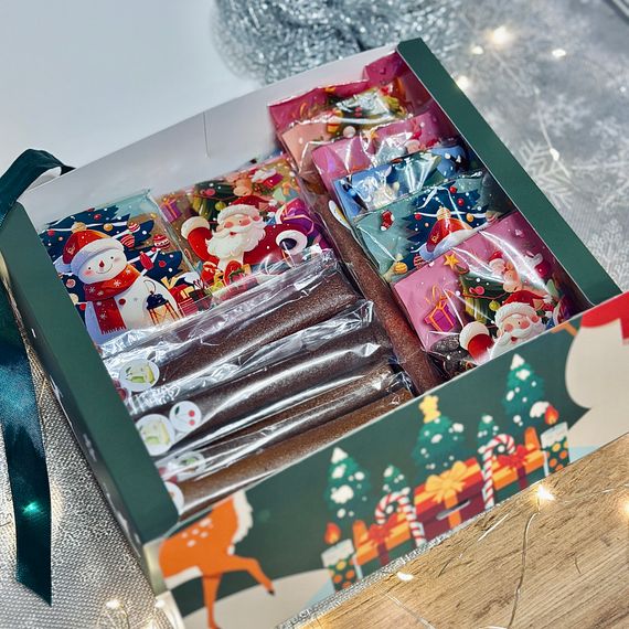 Подарунковий набір пастили XL «Різдвяна колекція смаків» — три види пастили, 1,3 кг | Зображення 3