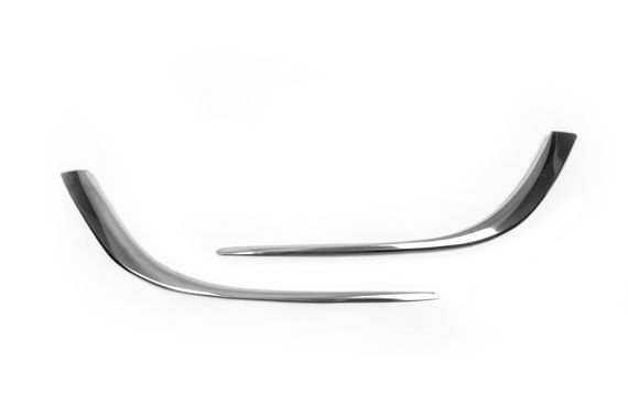 Накладки на противотуманки (2 шт, нерж) 2013-2017, Carmos для Opel Astra J | Зображення 1