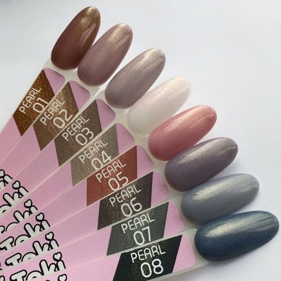 Гель-лак Toki-Toki Pearl 08 сине-серый 5мл | Зображення 1