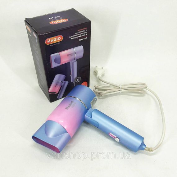 Фен для волос с холодным режимом MAGIO MG-167, Качественный фен для волос легкой укладки KO-26 | Зображення 8
