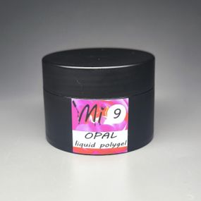 Жидкий полигель Мі OPAL #9 лаванда с шиммером 30мл (баночка)