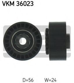 Натяжна ролик, поліклиновий ремінь (ви-во SKF) SKF VKM36023 на RENAULT CLIO   (B/C57_, 5/357_)