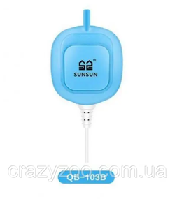Компресор для акваріума SunSun QB-103B 1.5 Вт 0.3 л/хв до 30 л