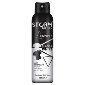 Мужской дезодорант-антиперспирант STORM для тела STORM Invisible 150 мл