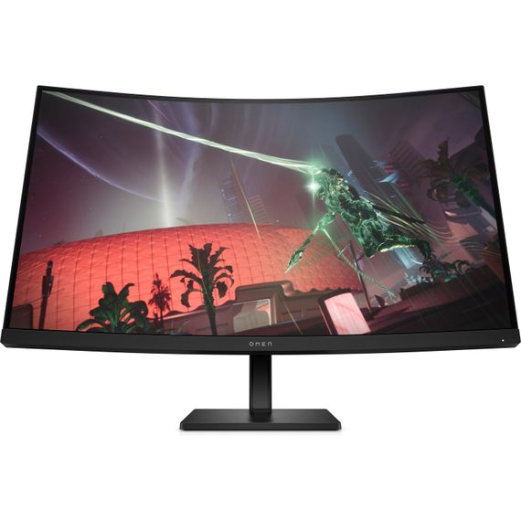TFT 31.5" HP OMEN 32c, QHD, VA, вигнутий, Display HDR 400, 165Hz, 1ms, 2xHDMI, DP, HAS, чорний | Зображення 6
