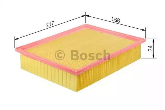 Фільтр повітряний FORD AUSTRALIA, MAZDA 2, BOSCH (1457433593) | Зображення 4