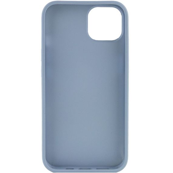 TPU чохол Bonbon Metal Style для Apple iPhone 14 (6.1") Силікон, Голубой / Mist blue | Зображення 2